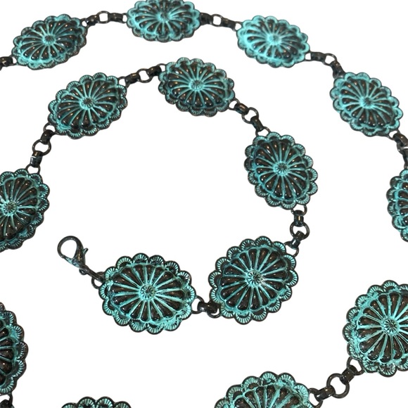 Patina Western Concho Belt - Picture 3 of 4